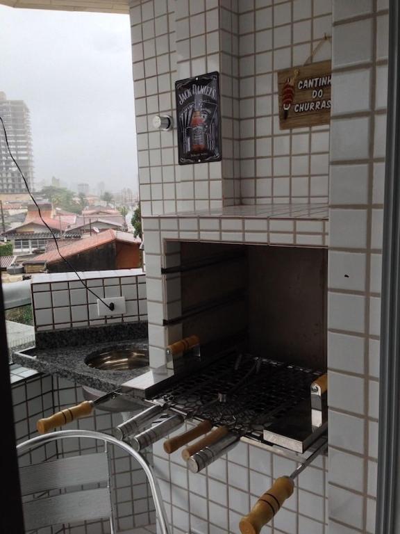 Apto Lindo Novo, Otima Localizacao Com Dois Dormitorios E Varanda Gourmet Praia Grande  Ngoại thất bức ảnh